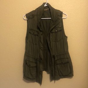 Green Max Jeans Vest